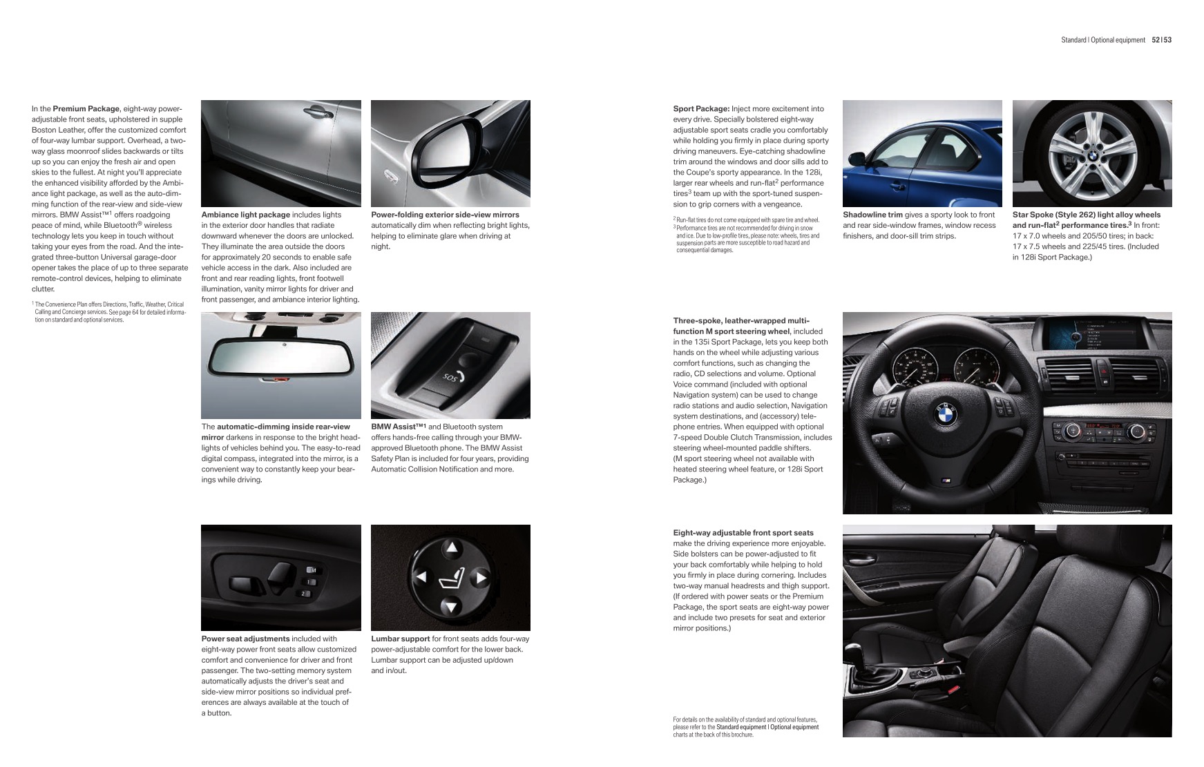 2011 BMW 1-Series Coupe Brochure Page 21